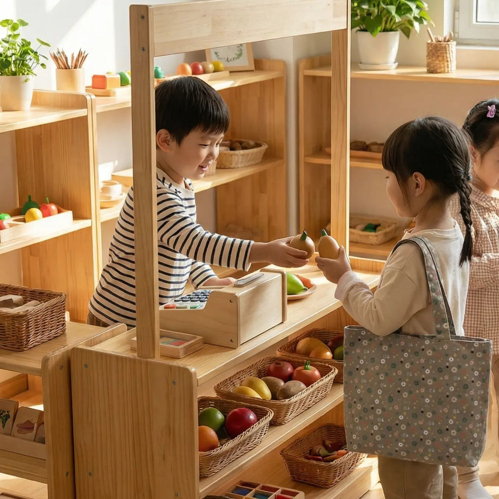 Bolso de tela infantil para juego simbólico