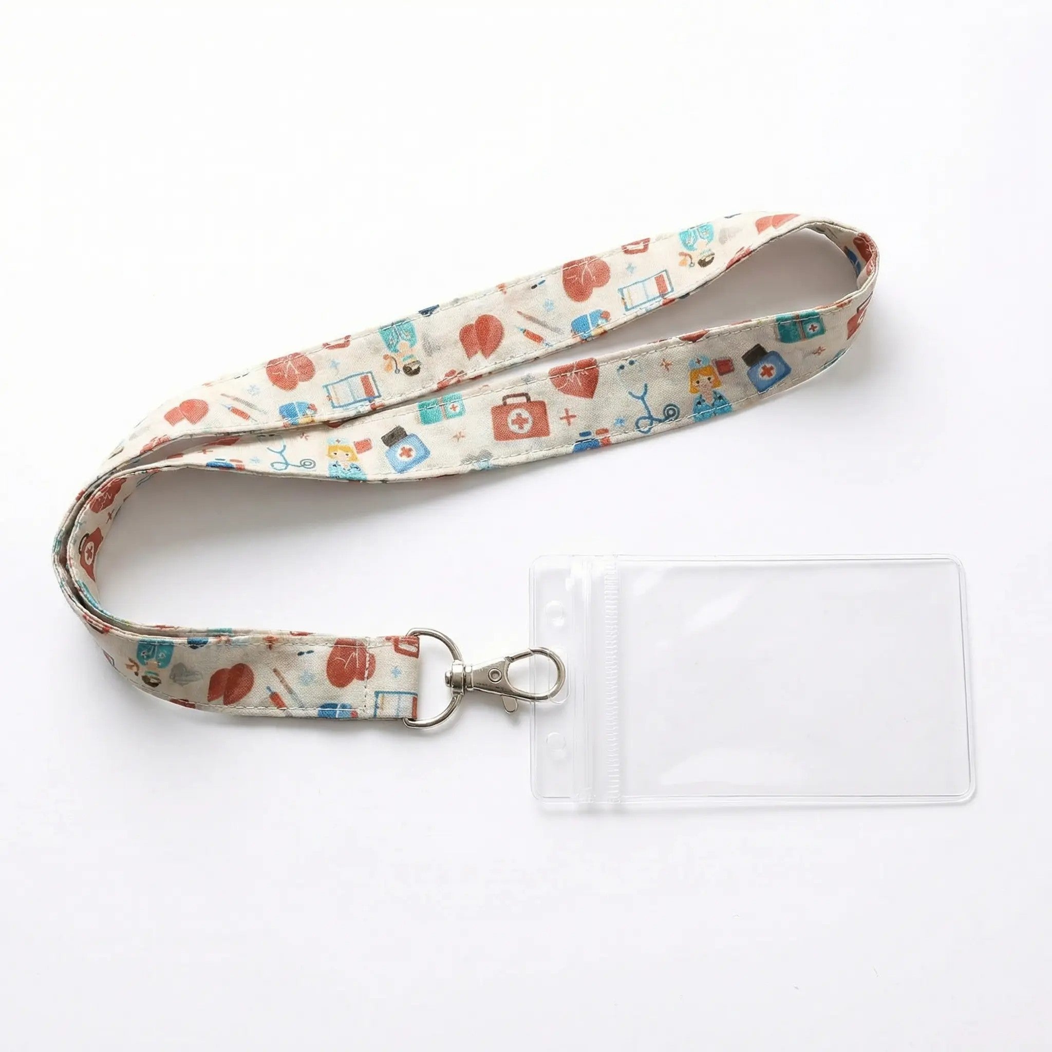 Cinta de identificación médica infantil de tela, usada para juego simbolico medicos
