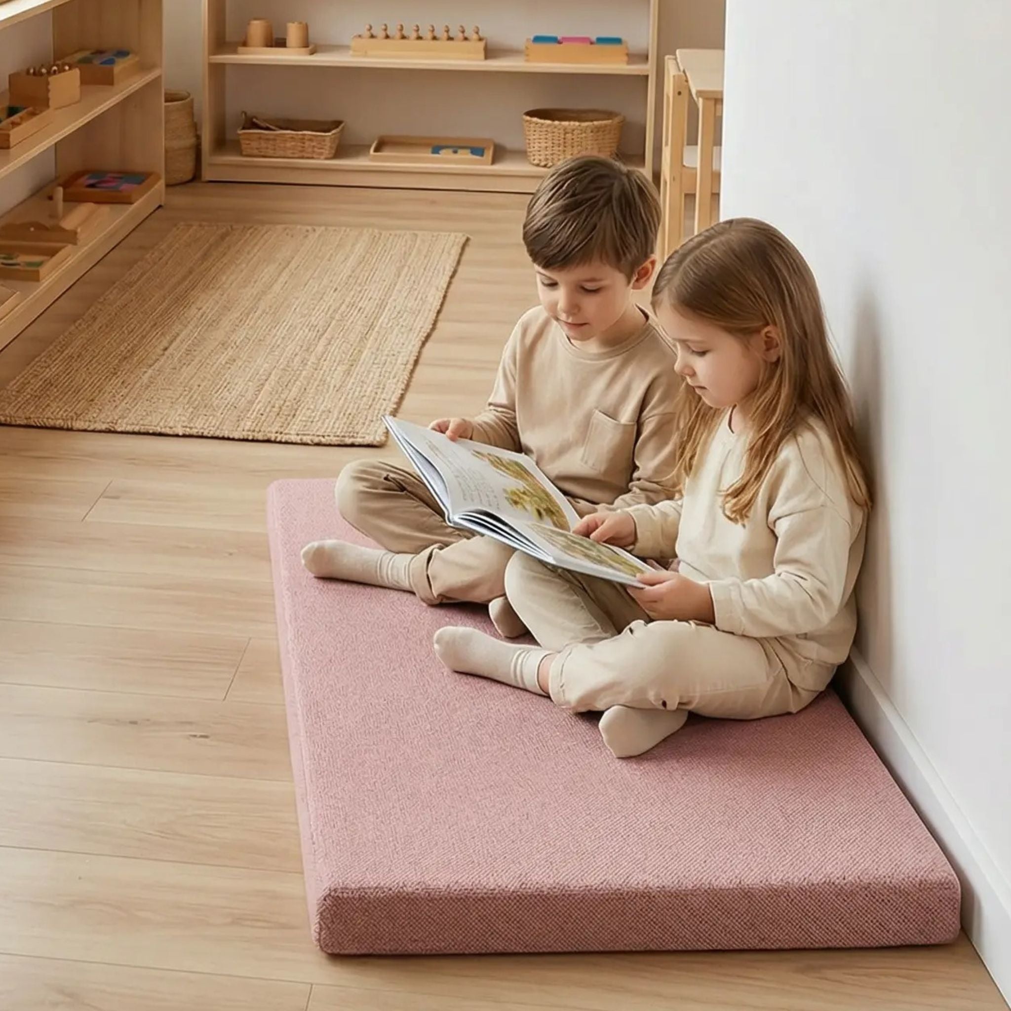 colchoneta espacio de lectura