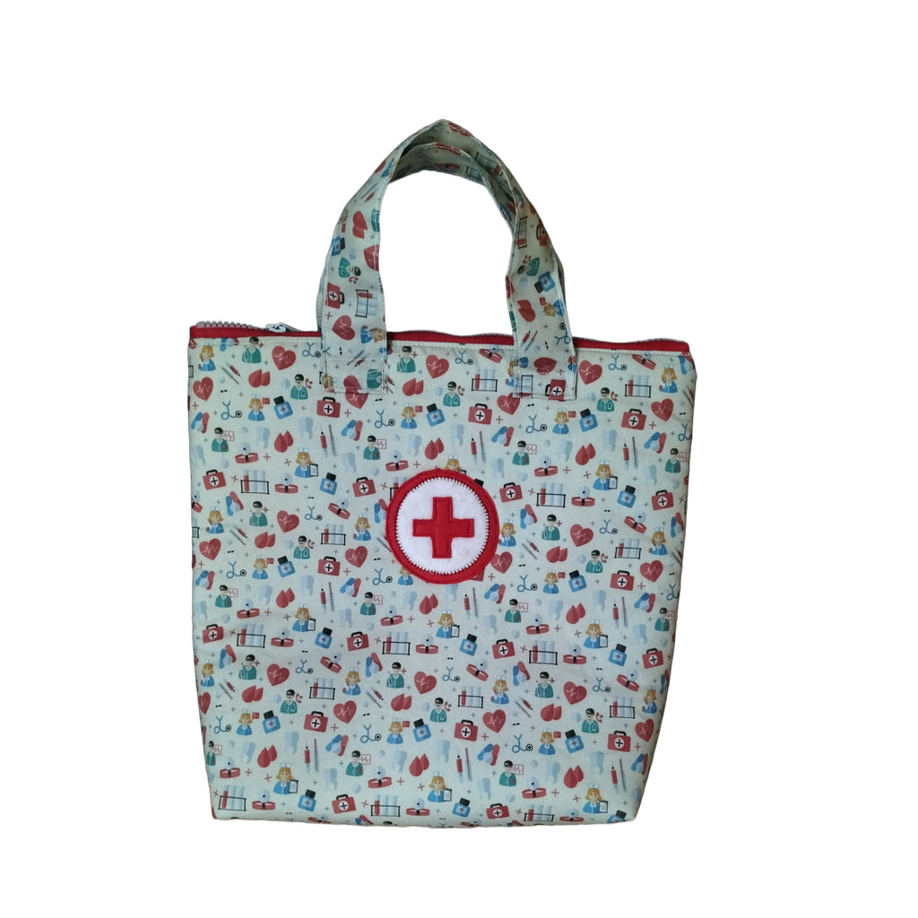 Maletín de médico para ambientes de juego infantil